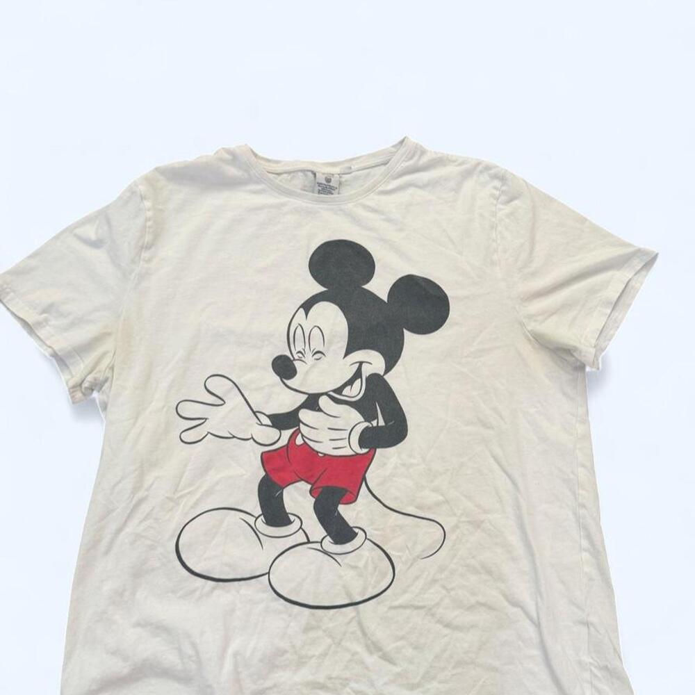 Disney Mickey Mouse Graphic Tee – Women’s White